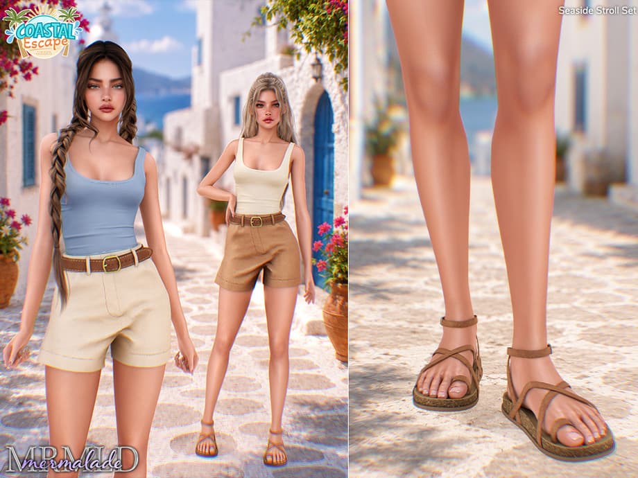 Скриншот мода Сет одежды Seaside Stroll Set
